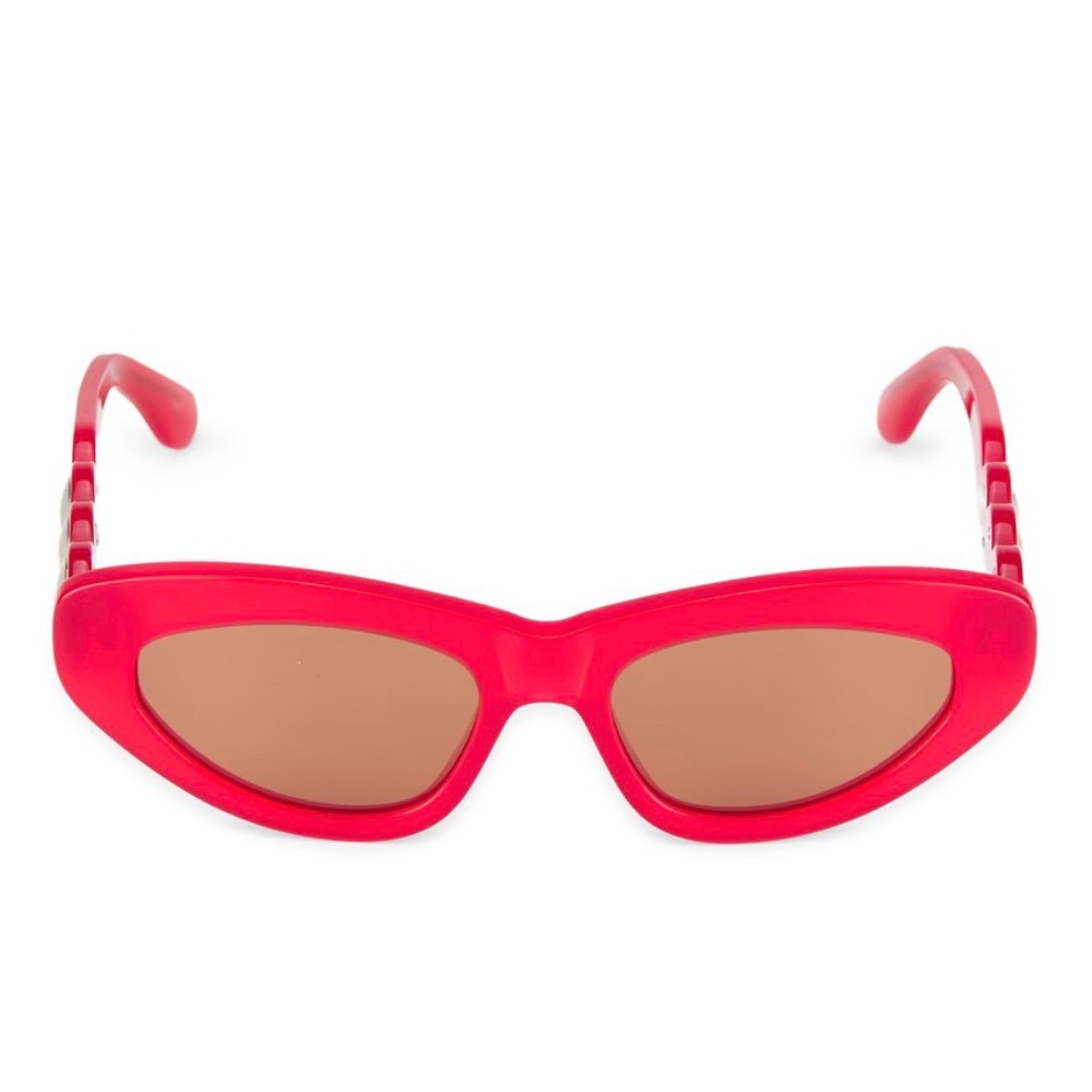 ALAÏA Red 53mm Cat-Eye Sunglasses